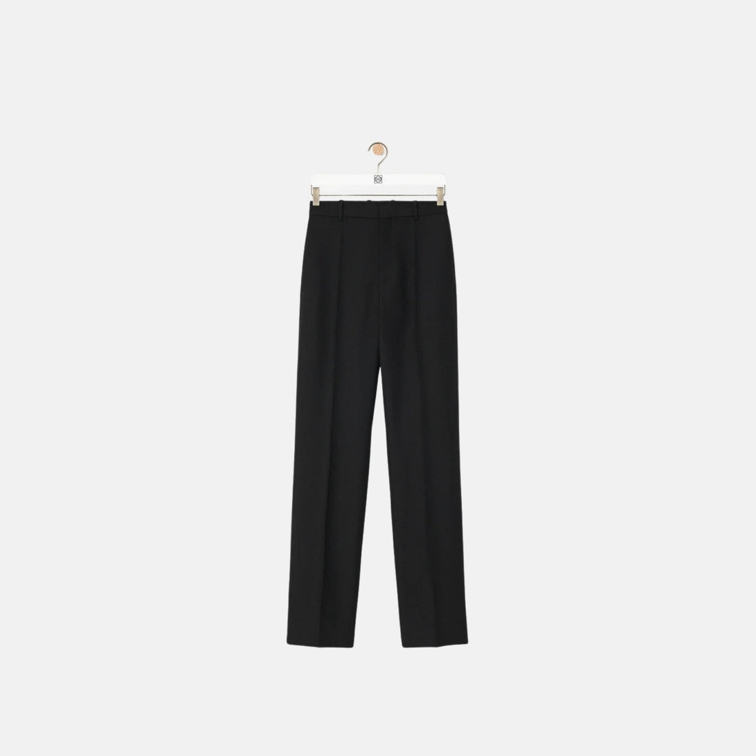 Trousers In Wool And Silk