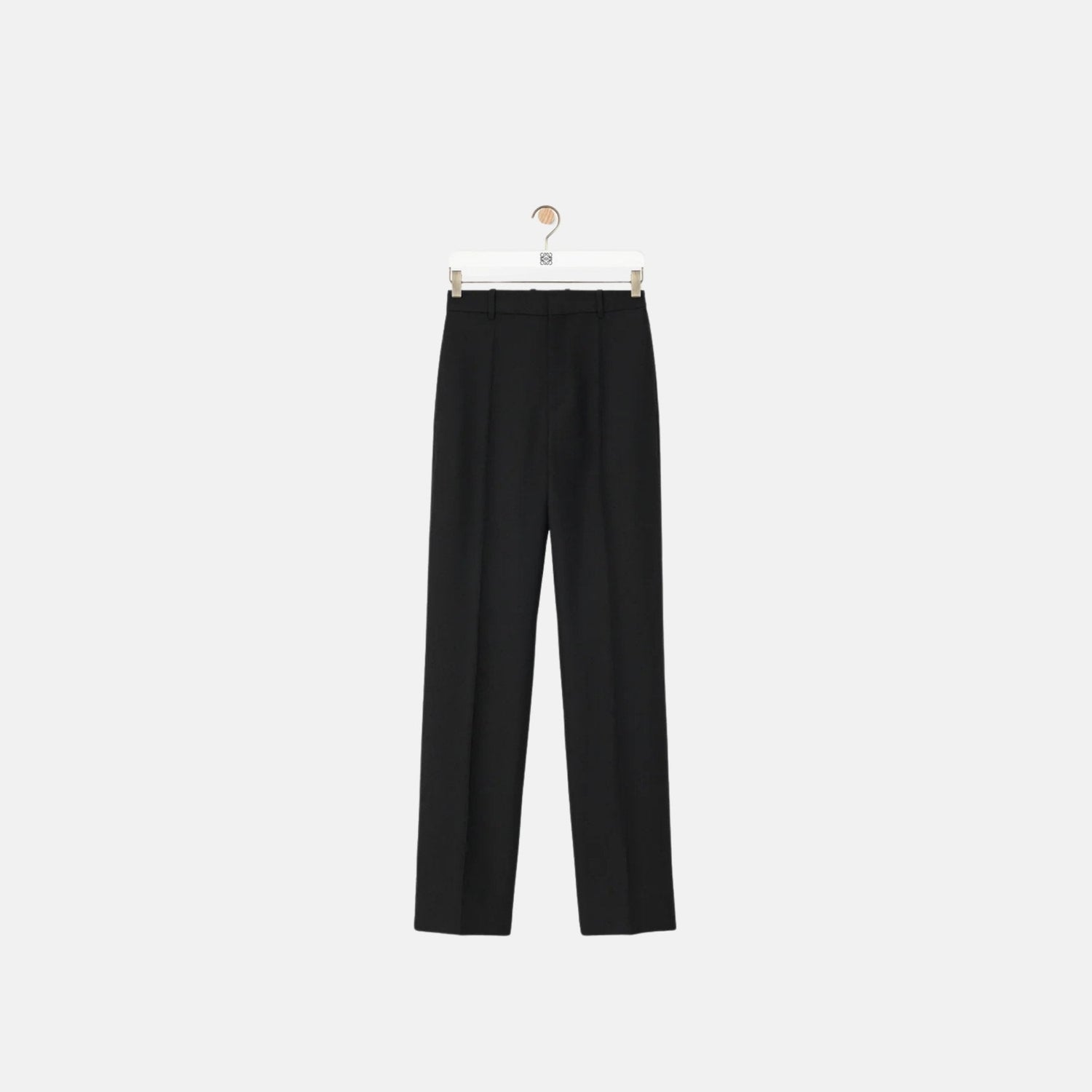 Trousers In Wool And Silk