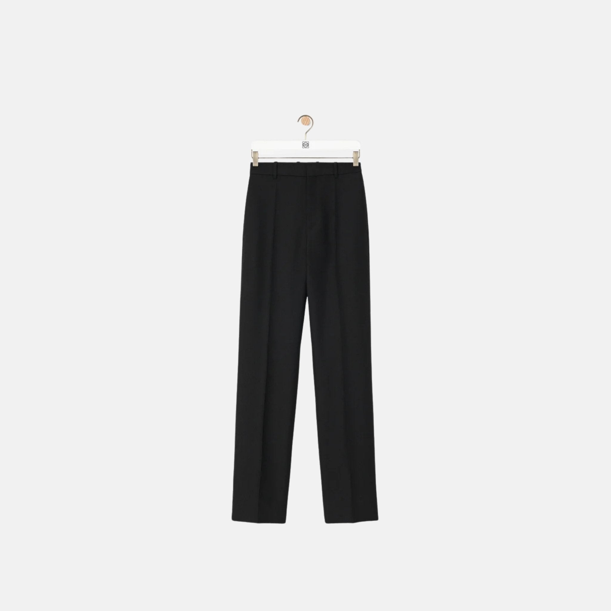 Trousers In Wool And Silk