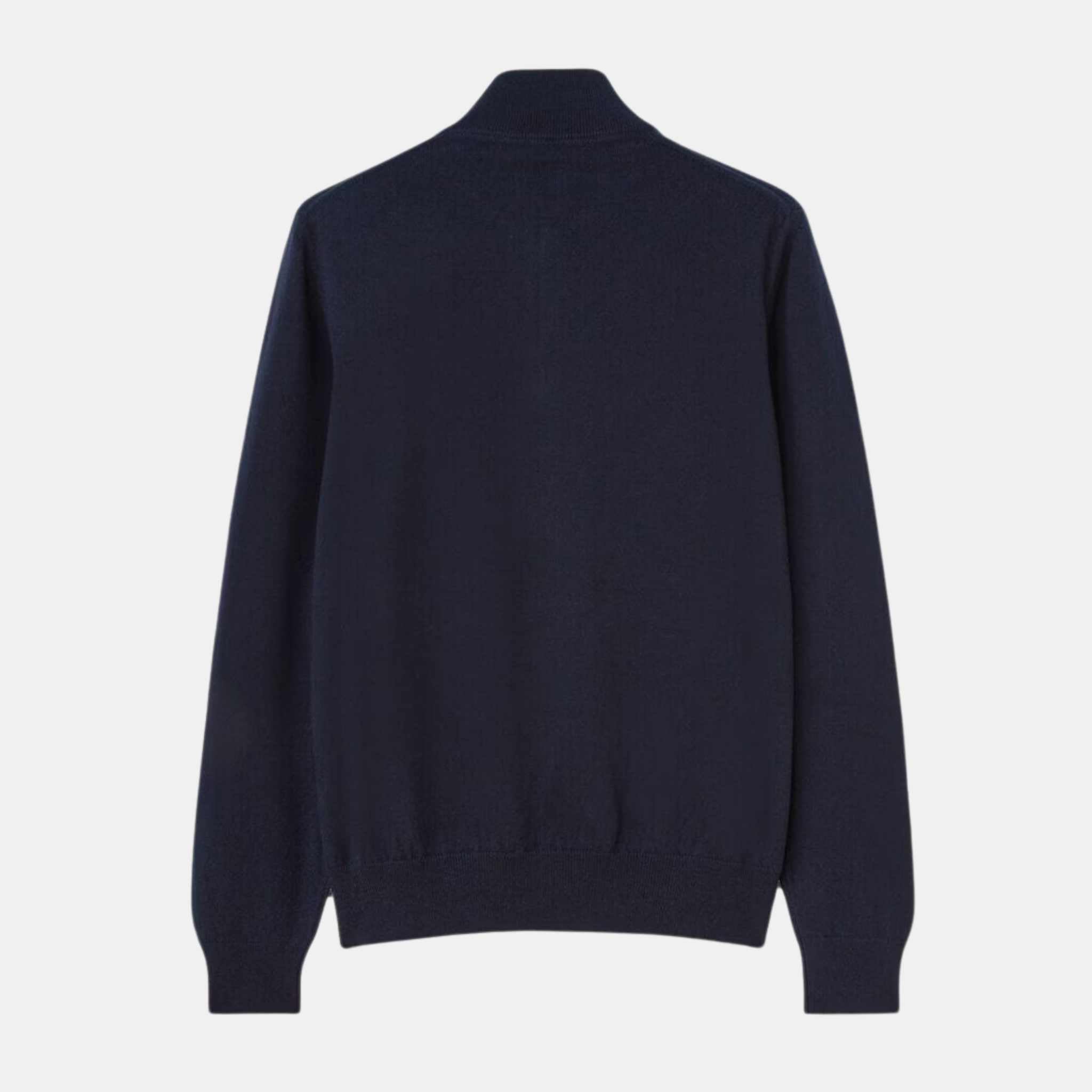 Classic Half-Zip Baby Cashmere Sweater