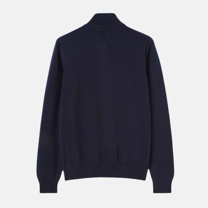 Classic Half-Zip Baby Cashmere Sweater