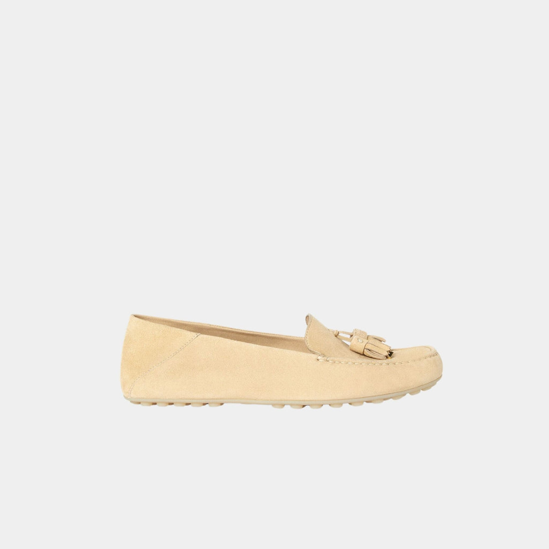 Dot Sole Walk Loafer Suede Goatskin
