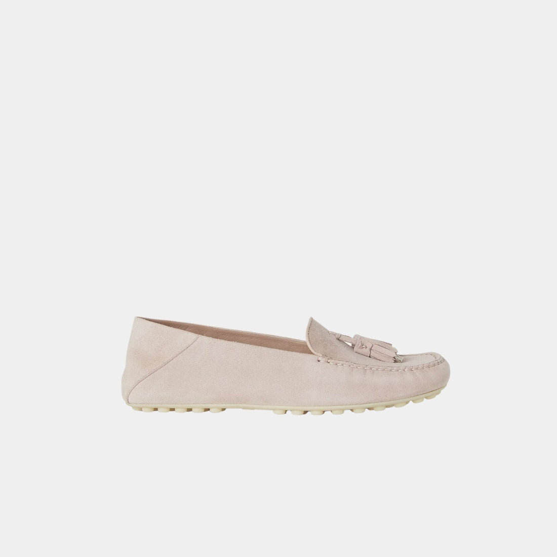Dot Sole Walk Loafer Suede Goatskin