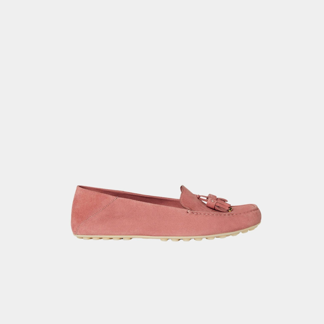 Dot Sole Walk Loafer Suede Goatskin