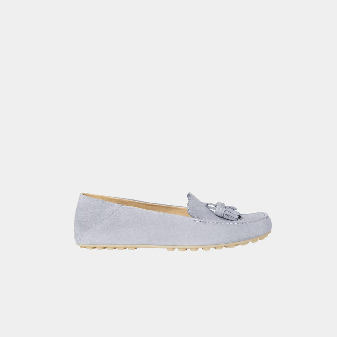 Dot Sole Walk Loafer Suede Goatskin
