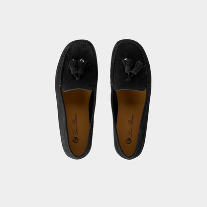 Dot Sole Walk Suede Goatskin Loafer