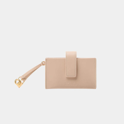 Extra Cardholder Calfskin With Snap Button Closure