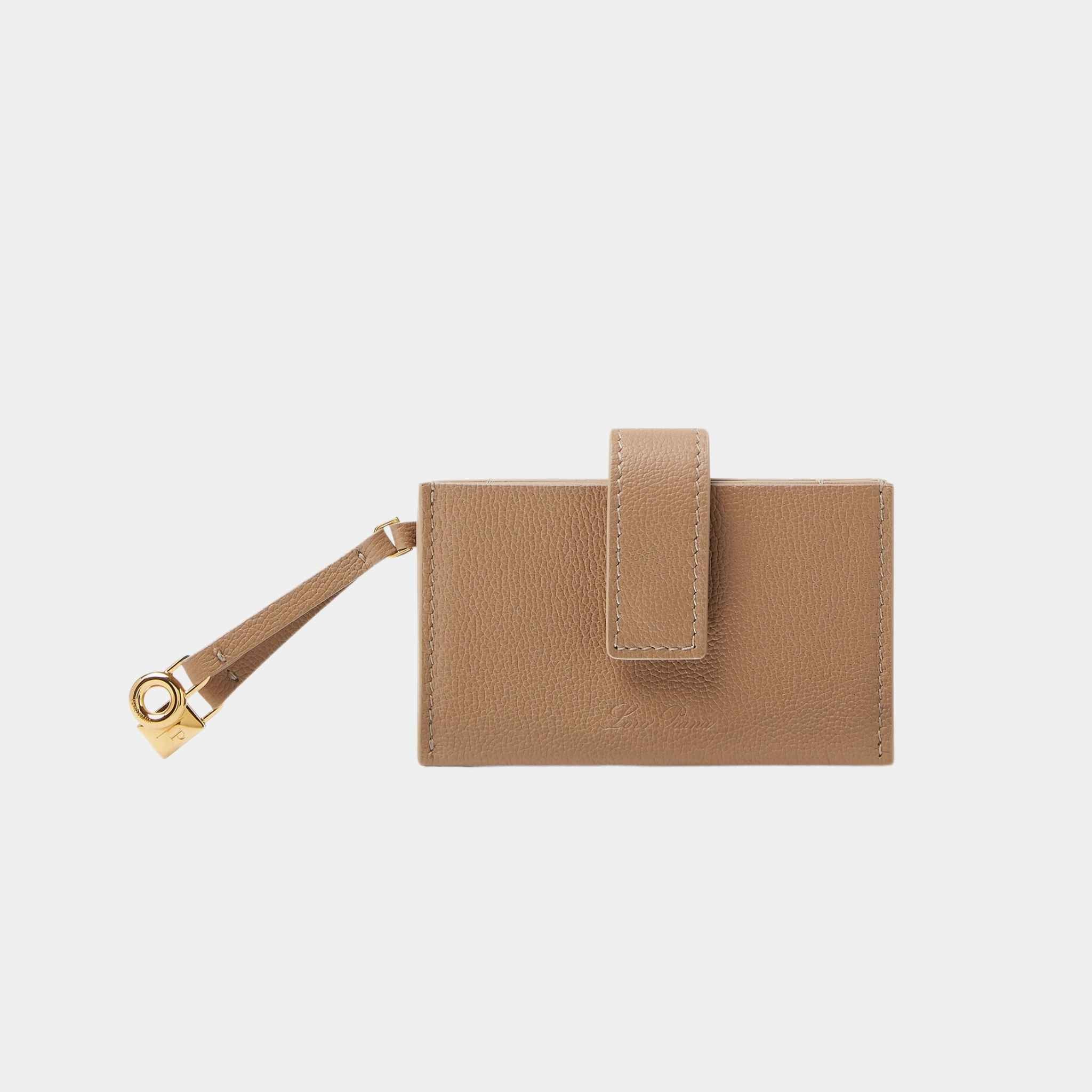 Extra Cardholder Calfskin With Snap Button Closure