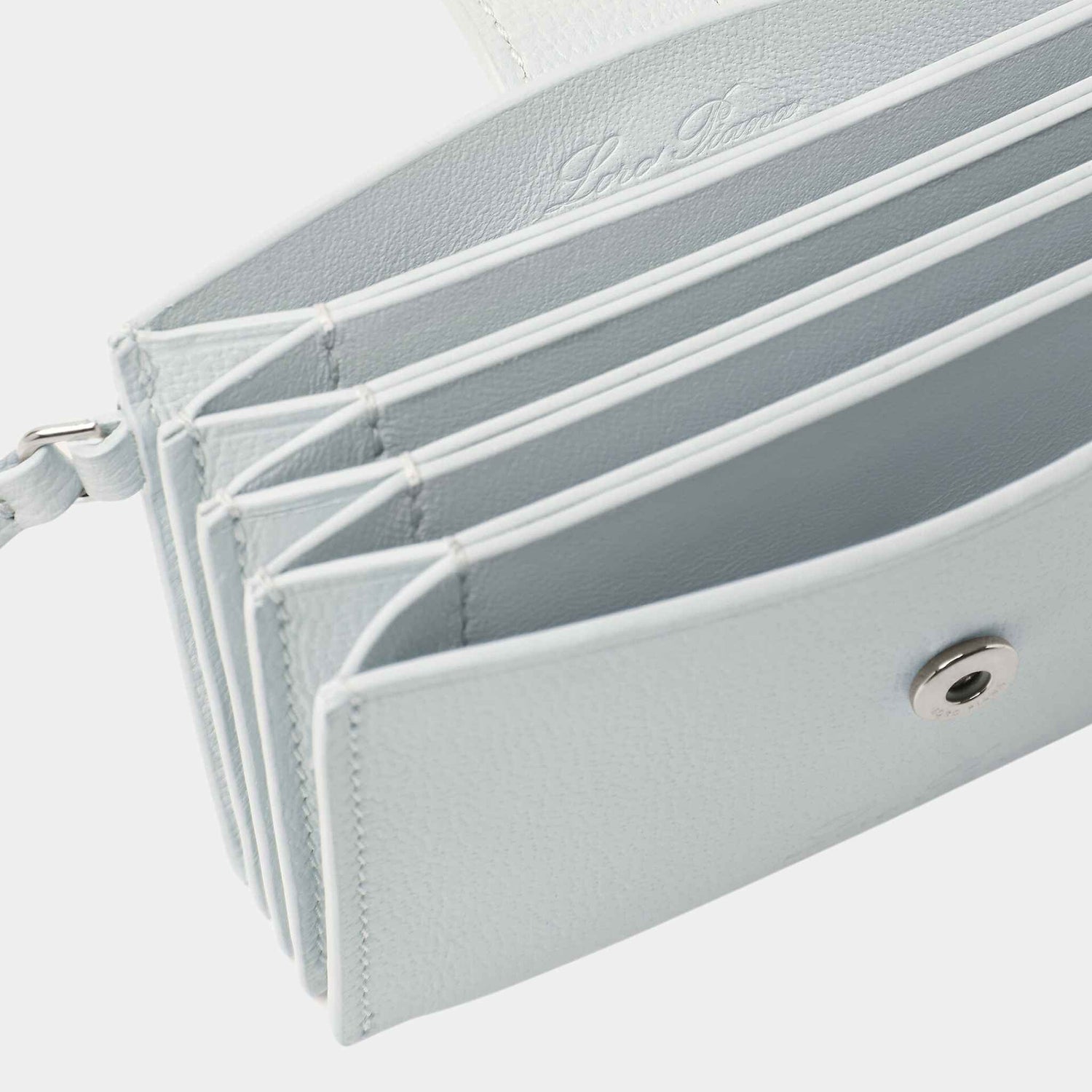 Extra Cardholder Calfskin With Snap Button Closure