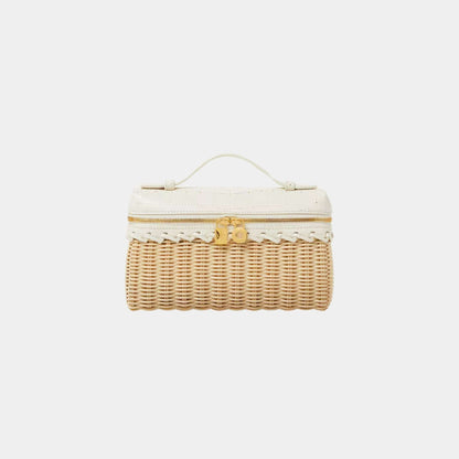Extra Pocket L19 East-West Wicker in Alligator Leather