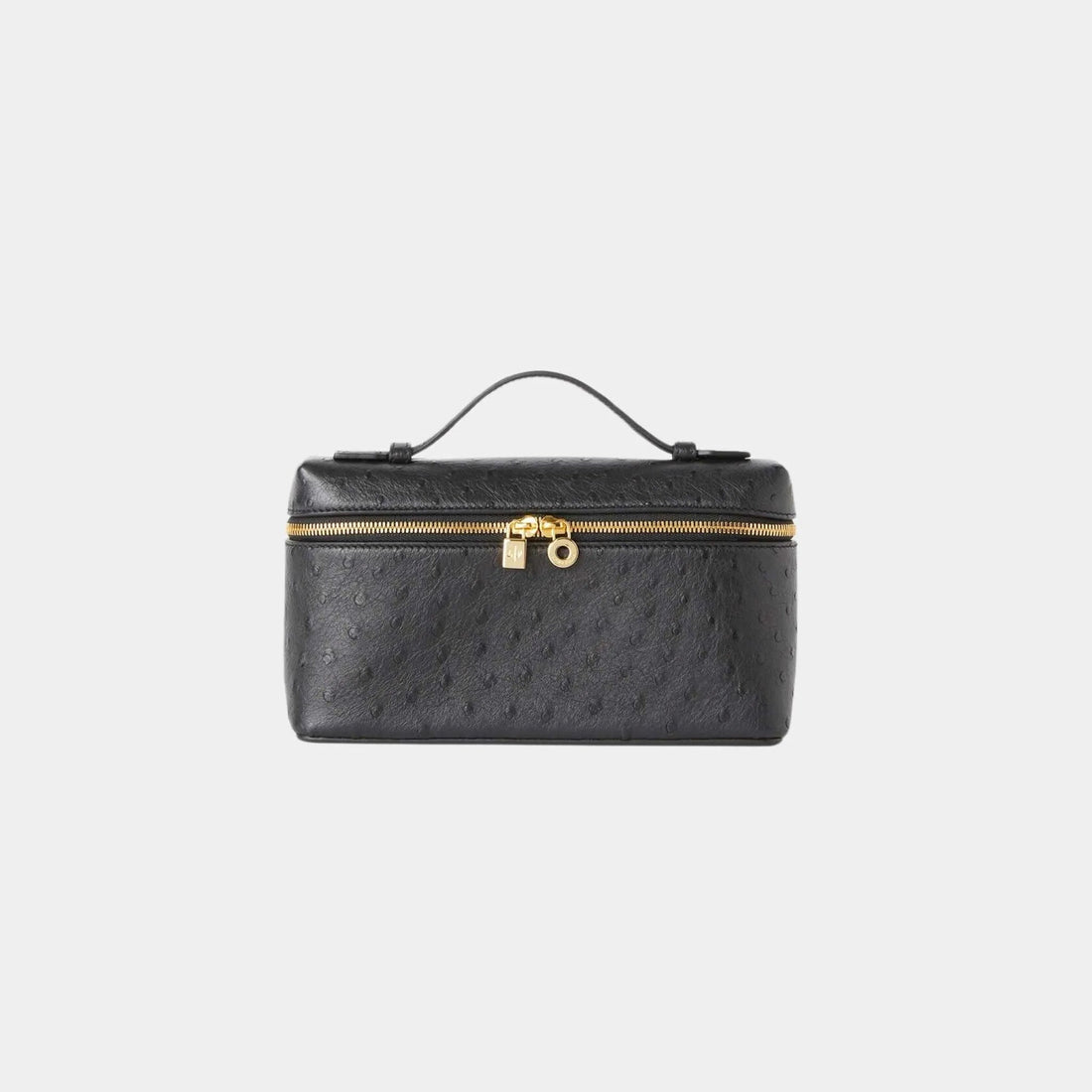 Extra Pocket L19 In Ostrich Leather