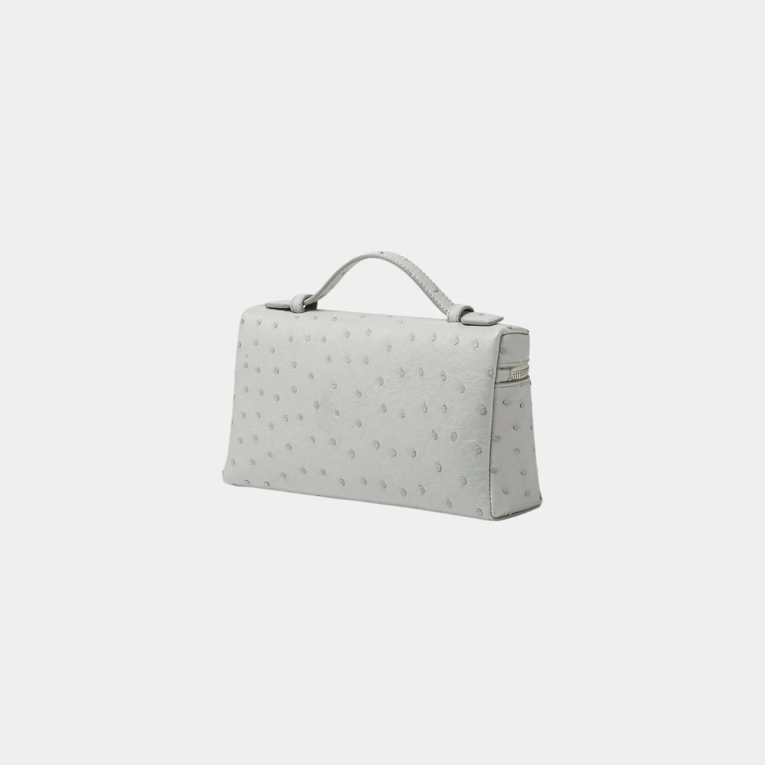 Extra Pocket L19 In Ostrich Leather