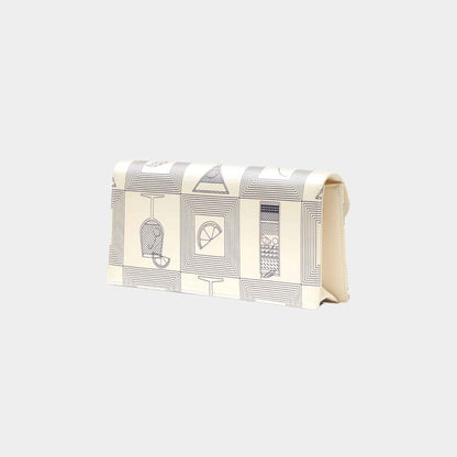 Extra Tuxedo Clutch In Silk