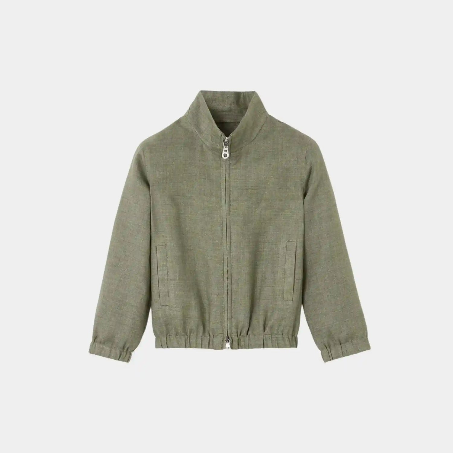 Kids Bomber Jacket Linen