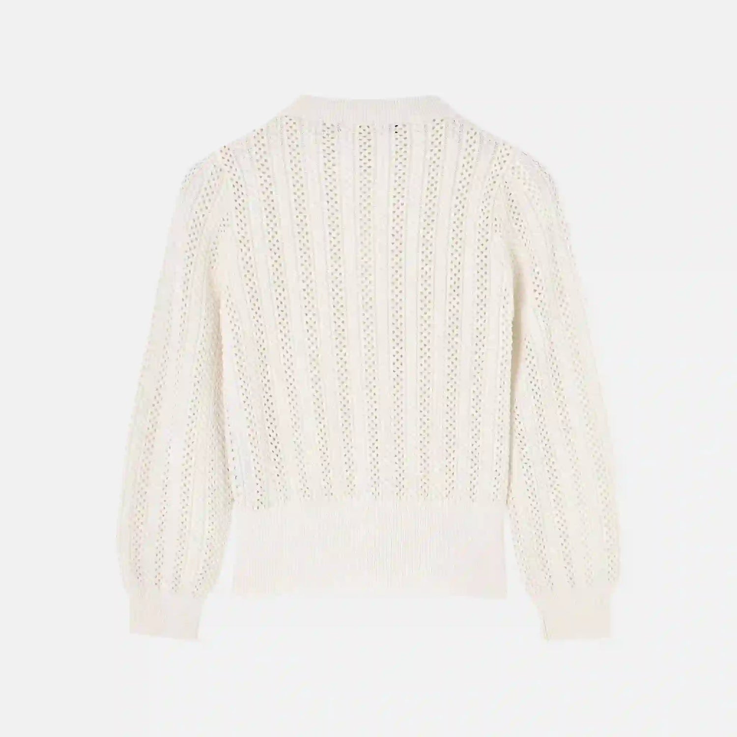 Kids Cherie Cardigan in Virgin Wool Silk Cashmere