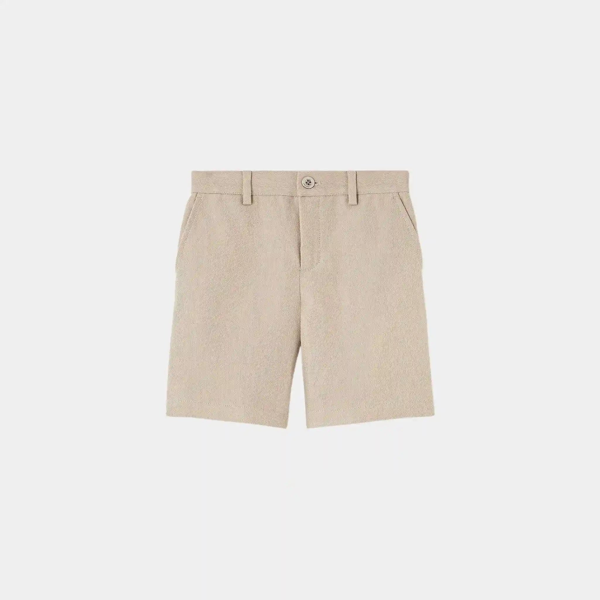 Kids Loris Bermuda Linen Shorts