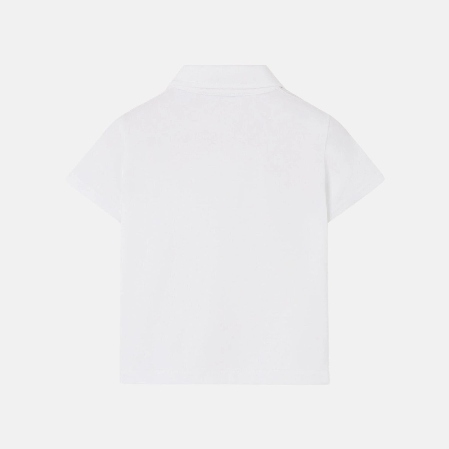 Kids My T Open Polo Shirt Cotton