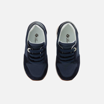 Kids My Wind Sneaker Suede Goatskin Storm System