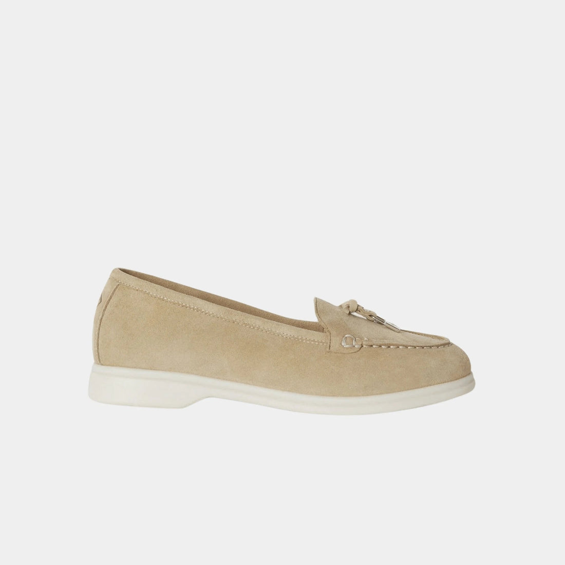 Kids Summer Charms Walk Suede Goatskin Loafer