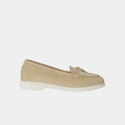 Kids Summer Charms Walk Suede Goatskin Loafer