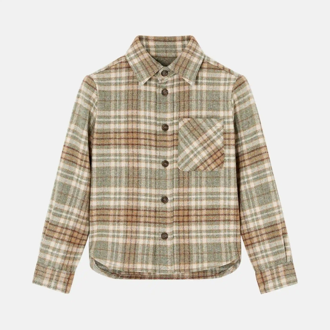 Kids Ugo Shirt In Wish Wool And Cashmere