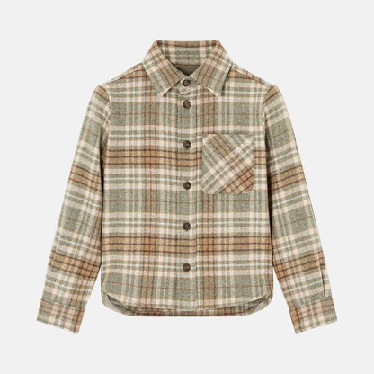 Kids Ugo Shirt In Wish Wool And Cashmere