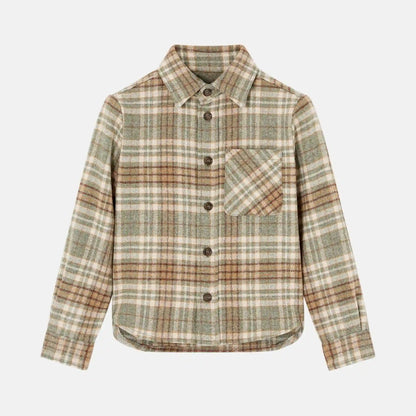 Kids Ugo Shirt In Wish Wool And Cashmere