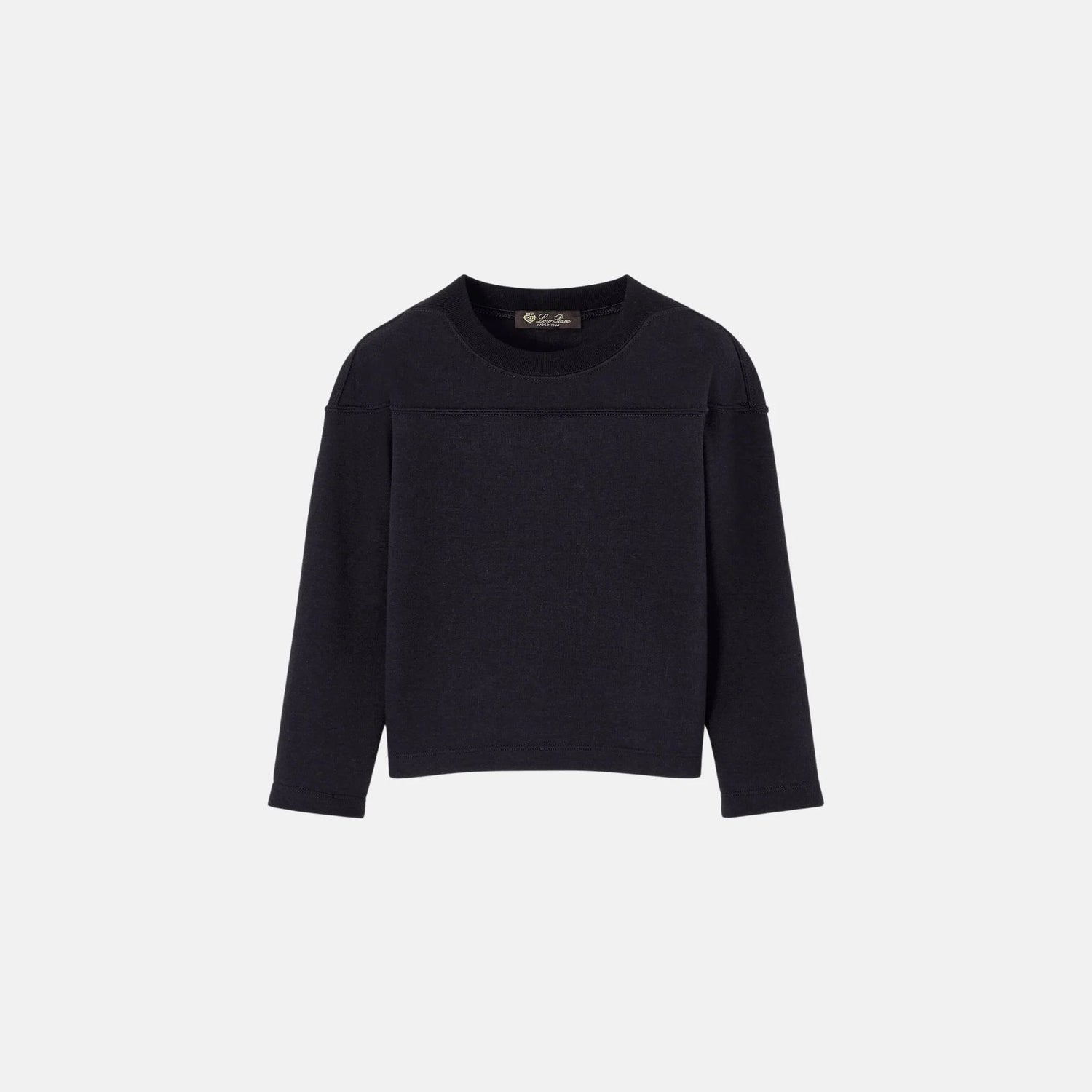 Kids Viera Crewneck Cashmere Cotton Silk