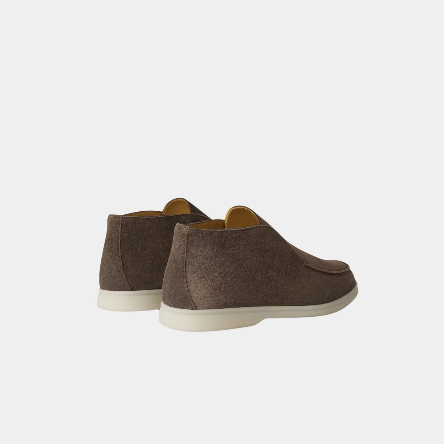 Open Walk Ankle Boots Suede