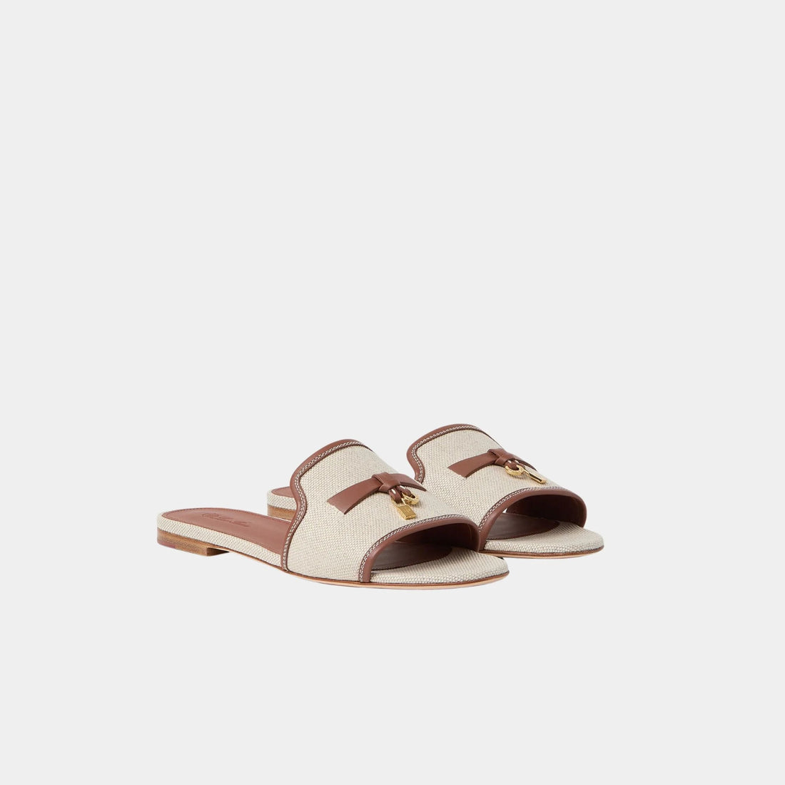Summer Charms Sandal in Cotton and Linen