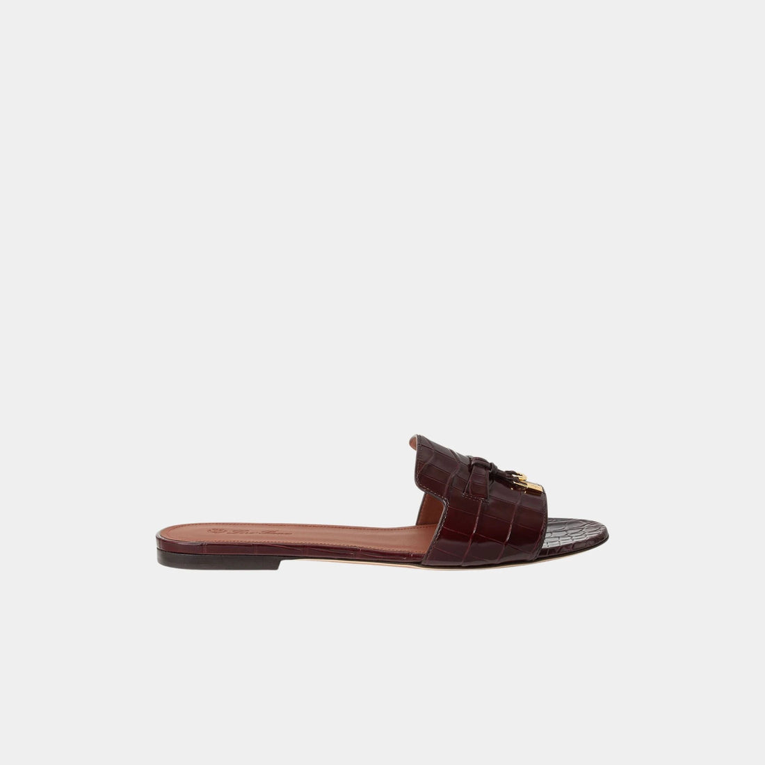 Summer Charms Sandal in Crocodile Leather