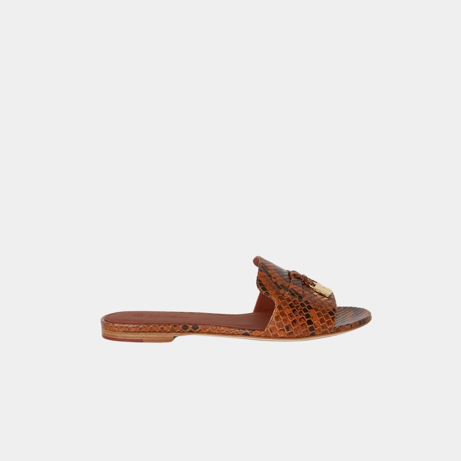 Summer Charms Sandal Matte Python Leather