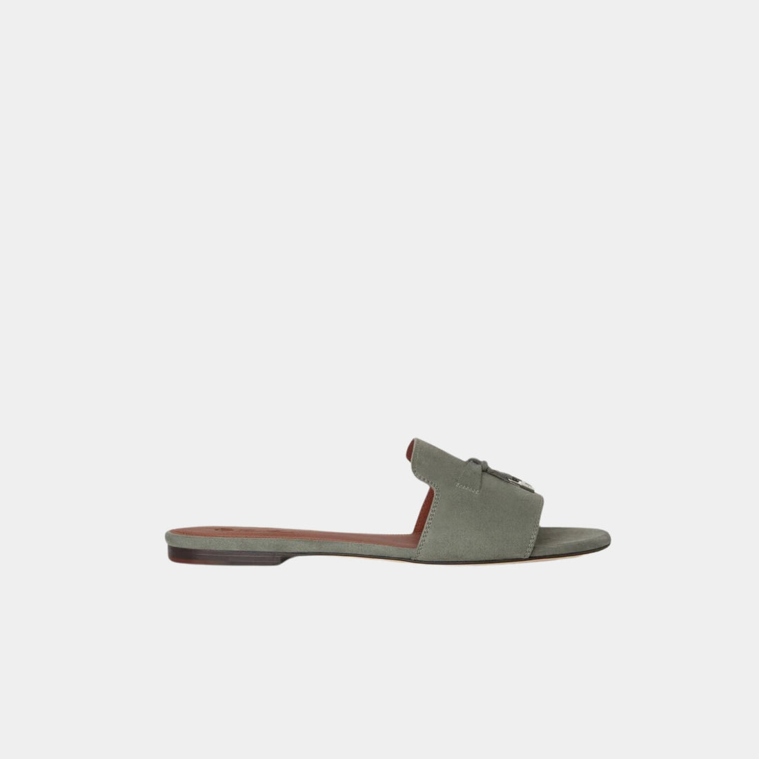 Summer Charms Sandal Suede Goatskin Flats