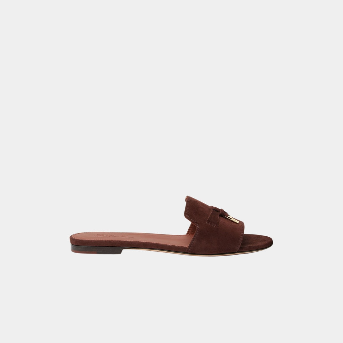 Summer Charms Sandal Suede Goatskin Flats