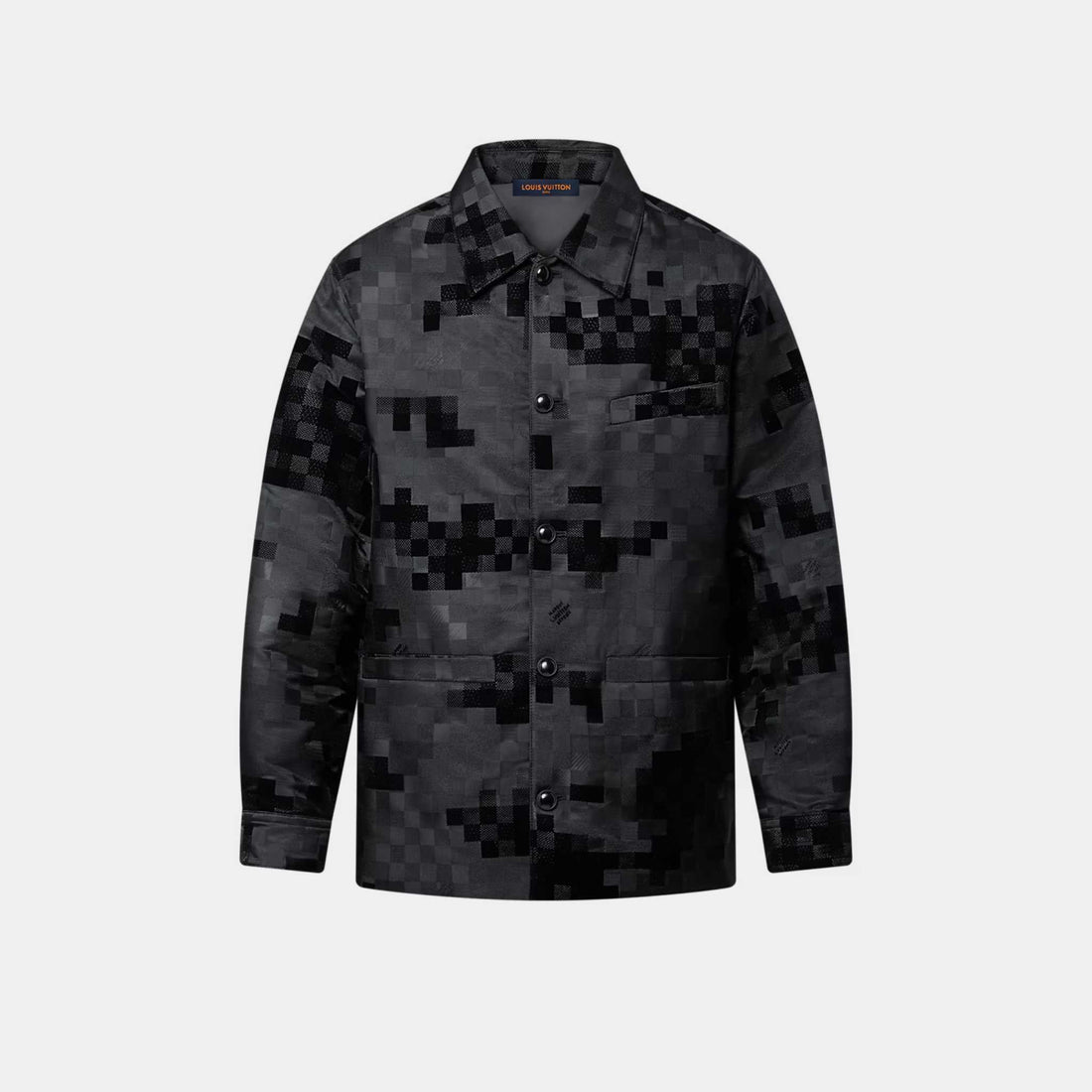 Chic Graphic Overshirt Black