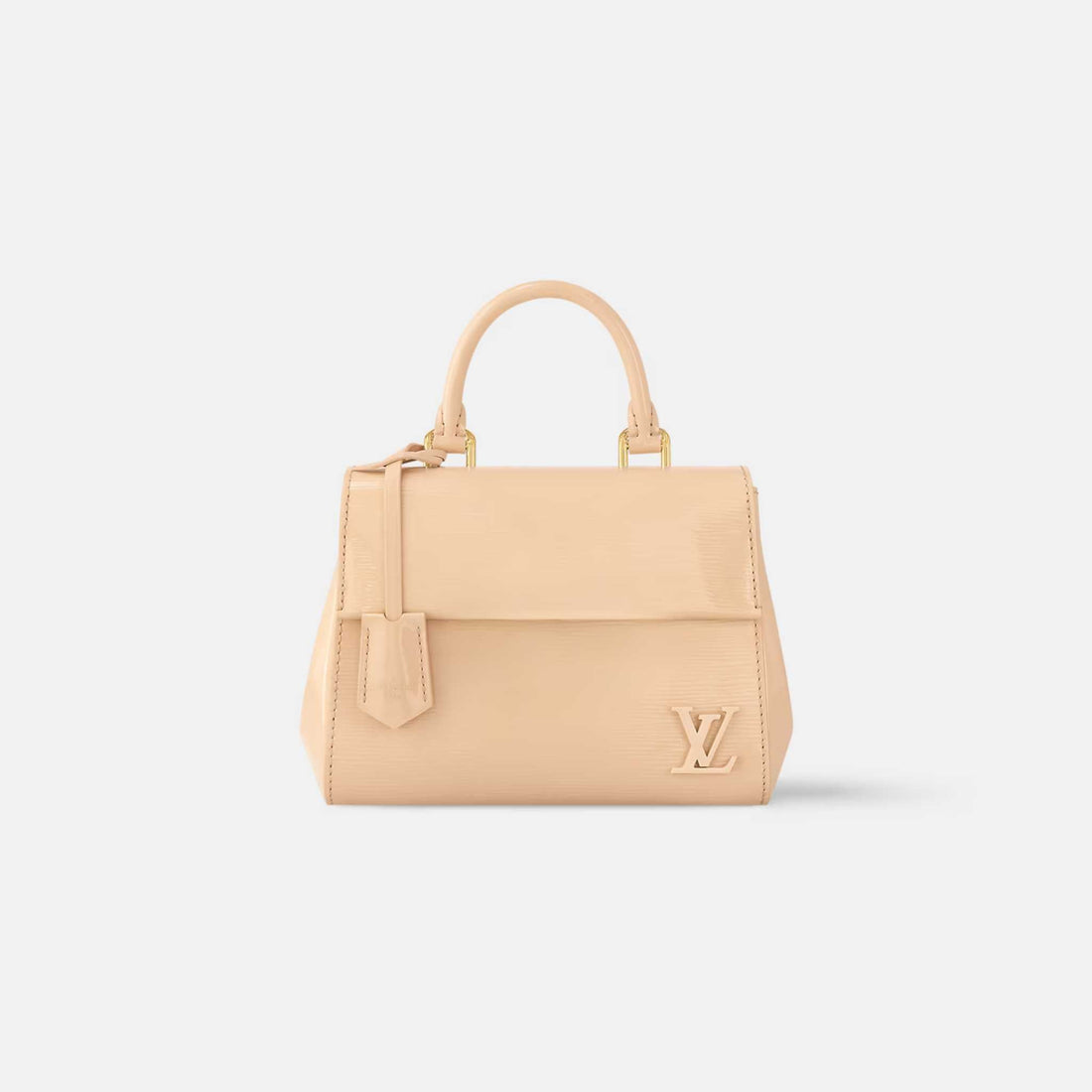 Cluny Mini Varnished Epi Cowhide Leather Handbag