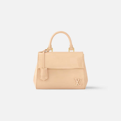 Cluny Mini Varnished Epi Cowhide Leather Handbag
