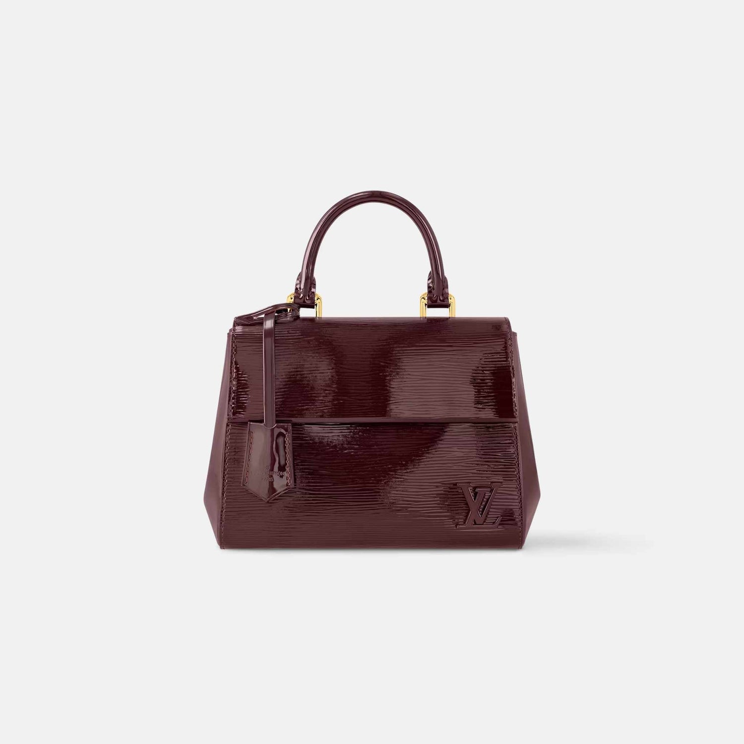 Cluny Mini Varnished Epi Cowhide Leather Handbag