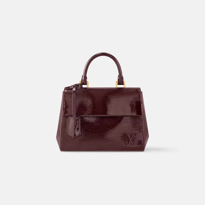 Cluny Mini Varnished Epi Cowhide Leather Handbag