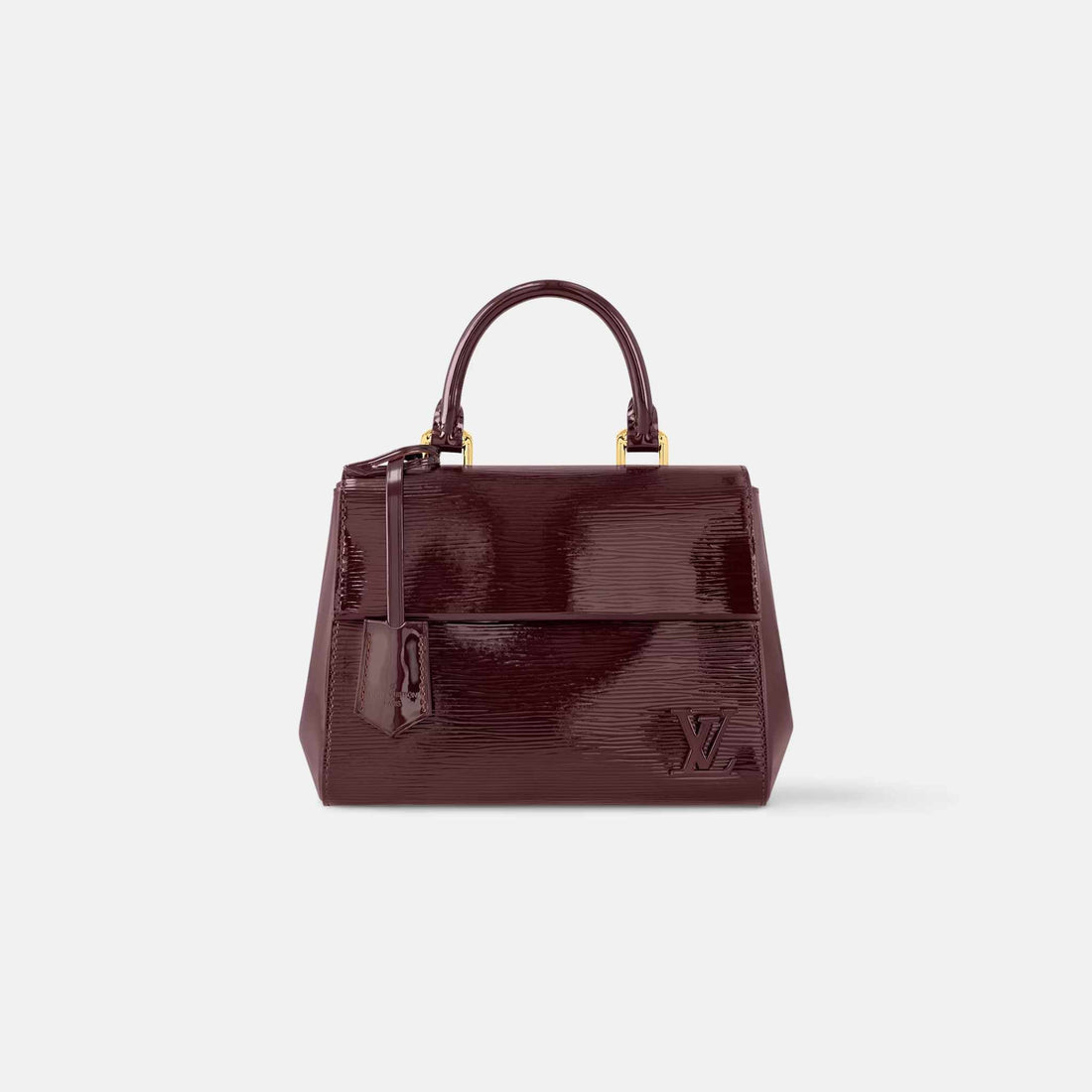Cluny Mini Varnished Epi Cowhide Leather Handbag