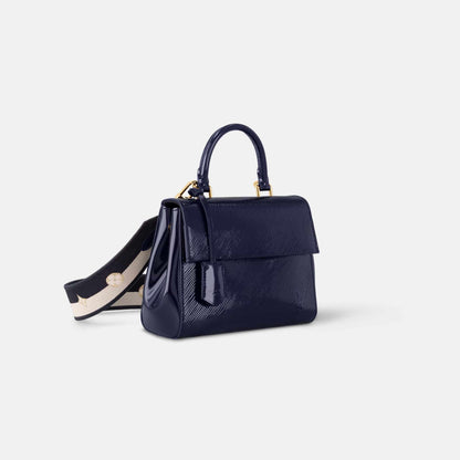 Cluny Mini Varnished Epi Cowhide Leather Handbag