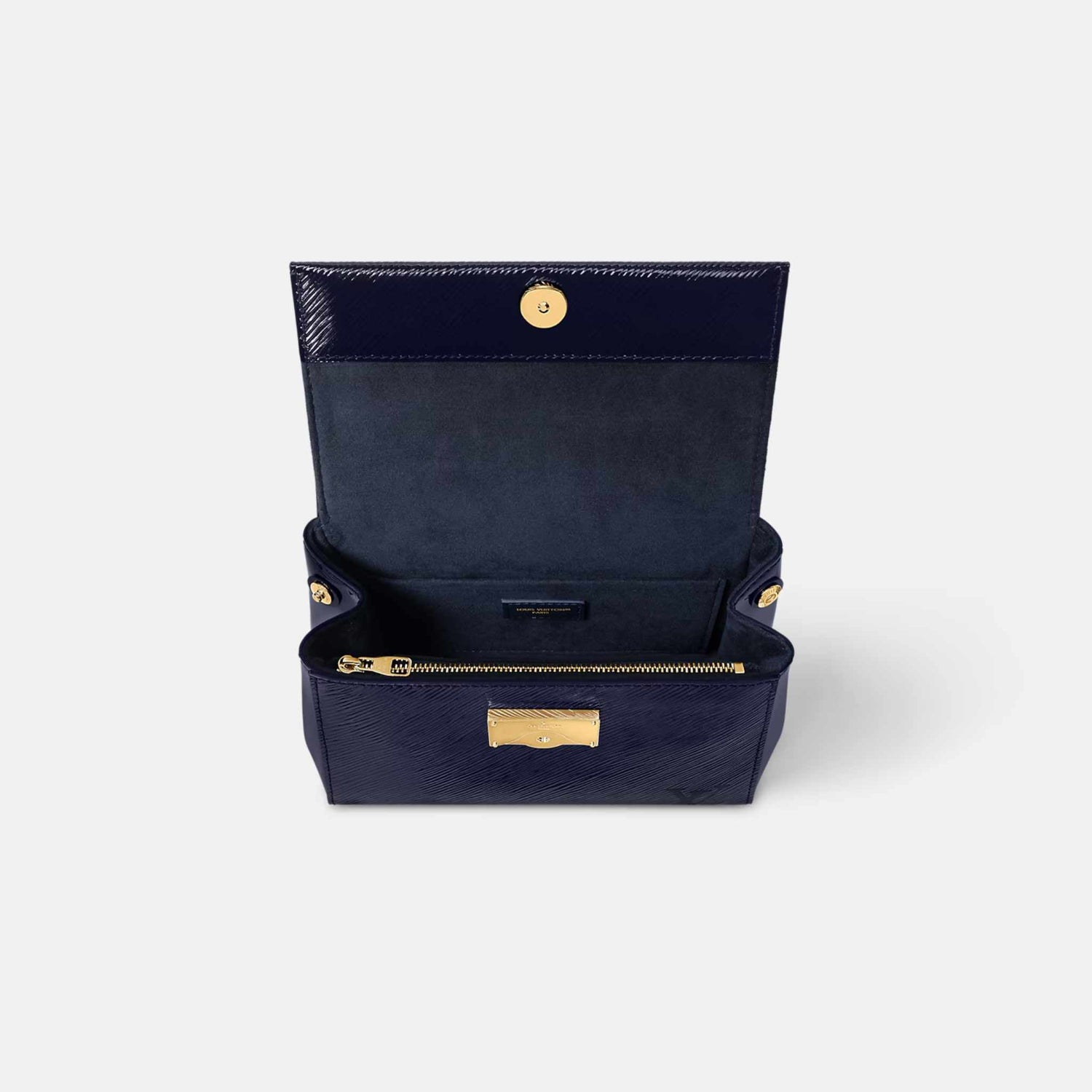 Cluny Mini Varnished Epi Cowhide Leather Handbag