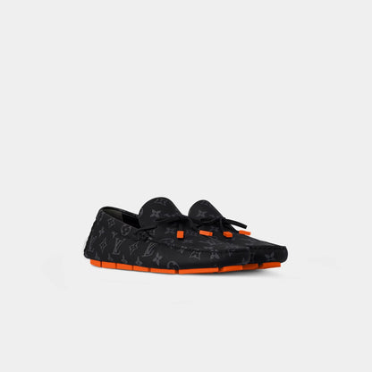 Eclipse LV Driver Moccasins Monogram Grained Calf Leather