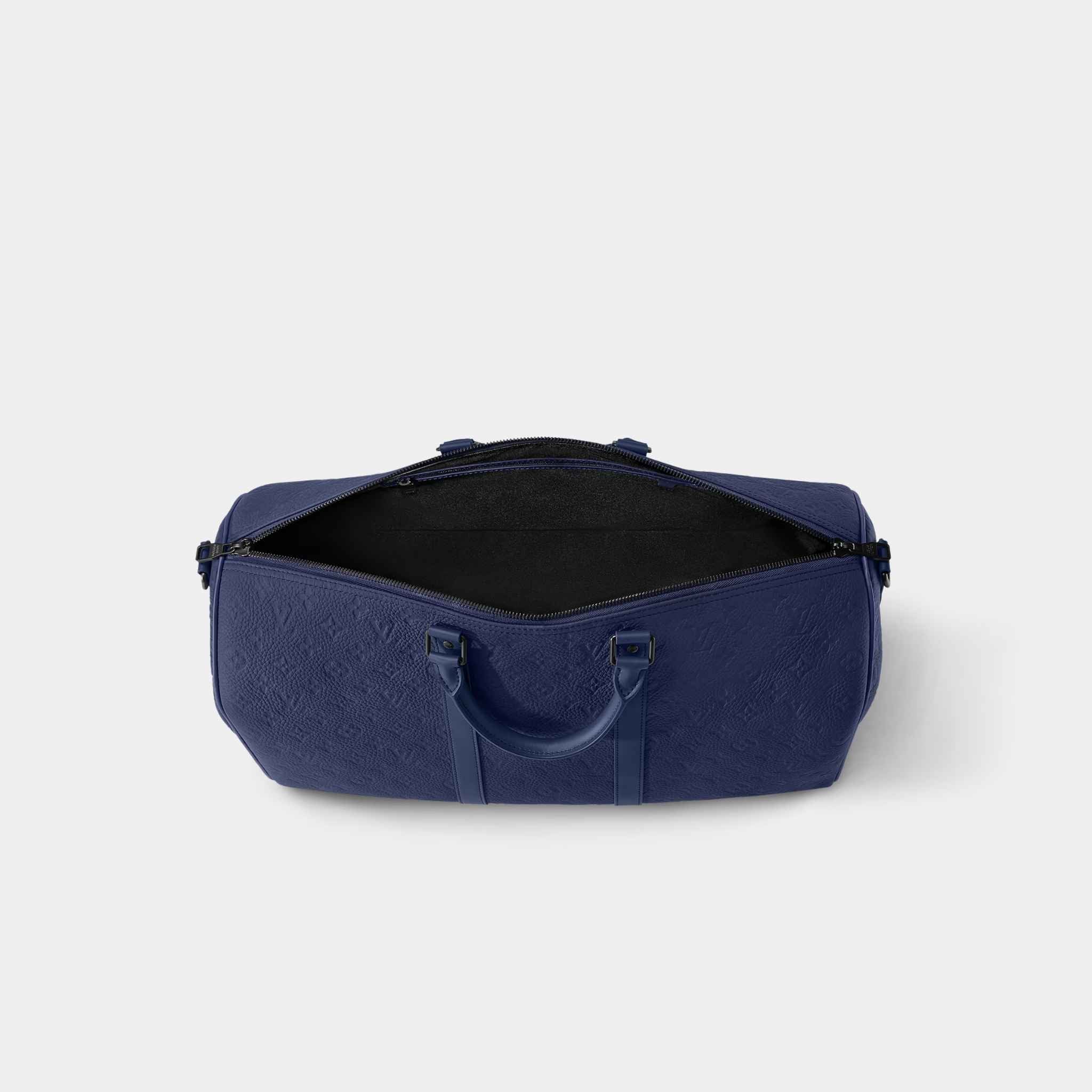 Keepall Bandoulière 50 Monogram-embossed Taurillon Leather
