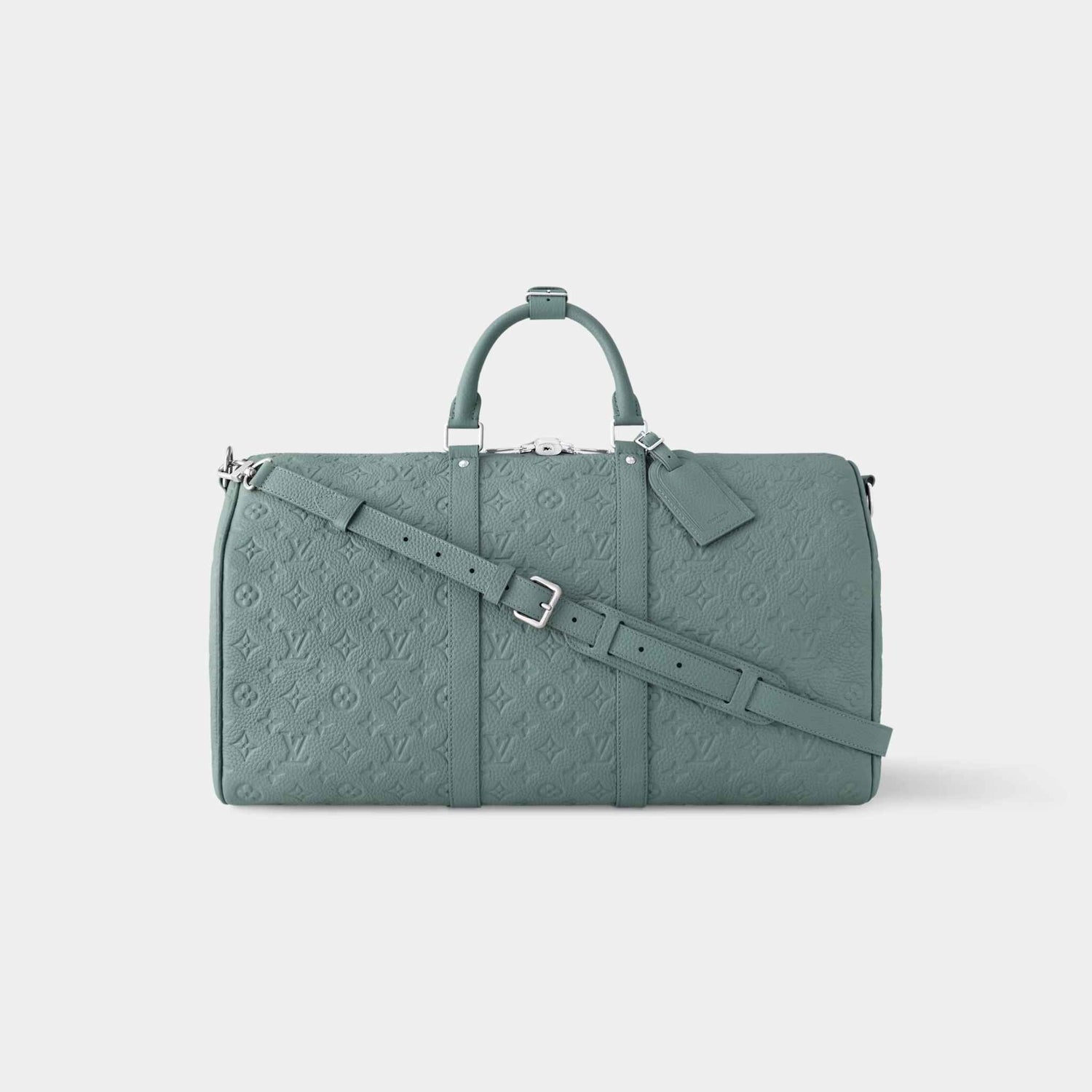 Keepall Bandoulière 50 Monogram-embossed Taurillon Leather