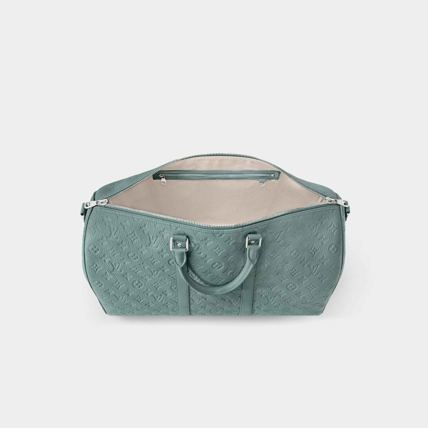 Keepall Bandoulière 50 Monogram-embossed Taurillon Leather