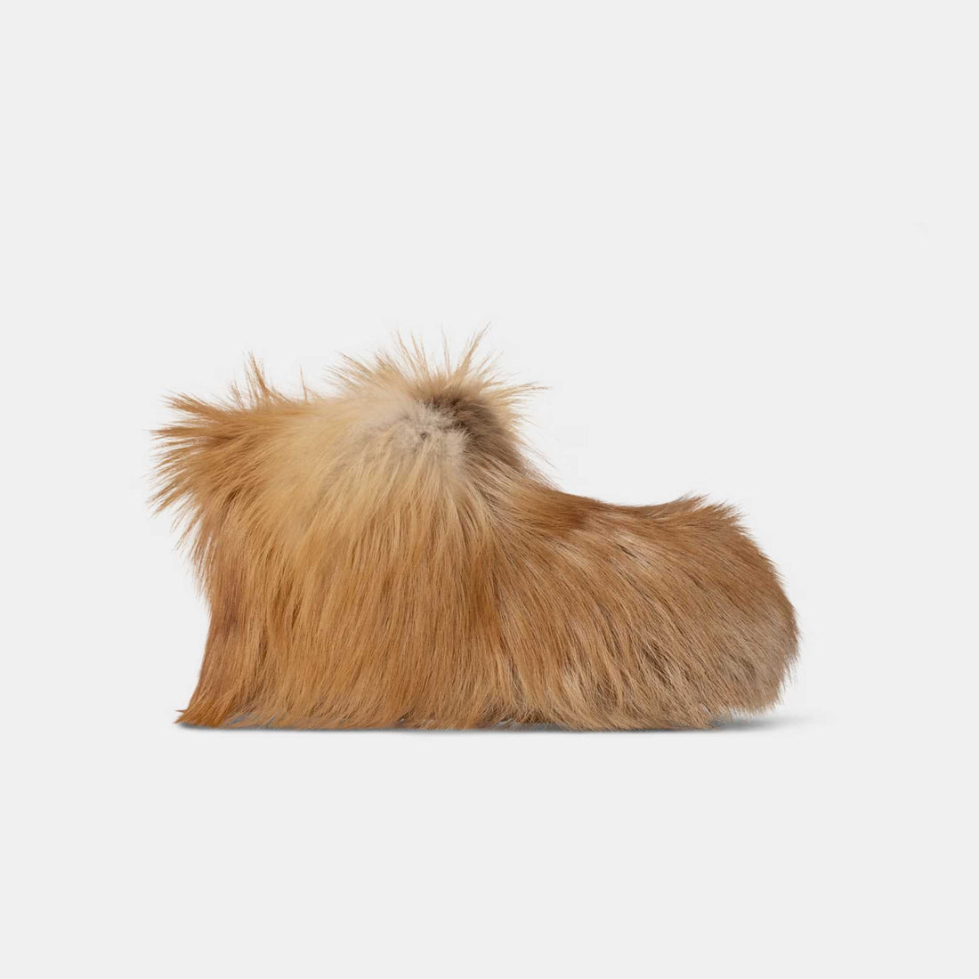 LV Footprint Low Boot Fox Fur