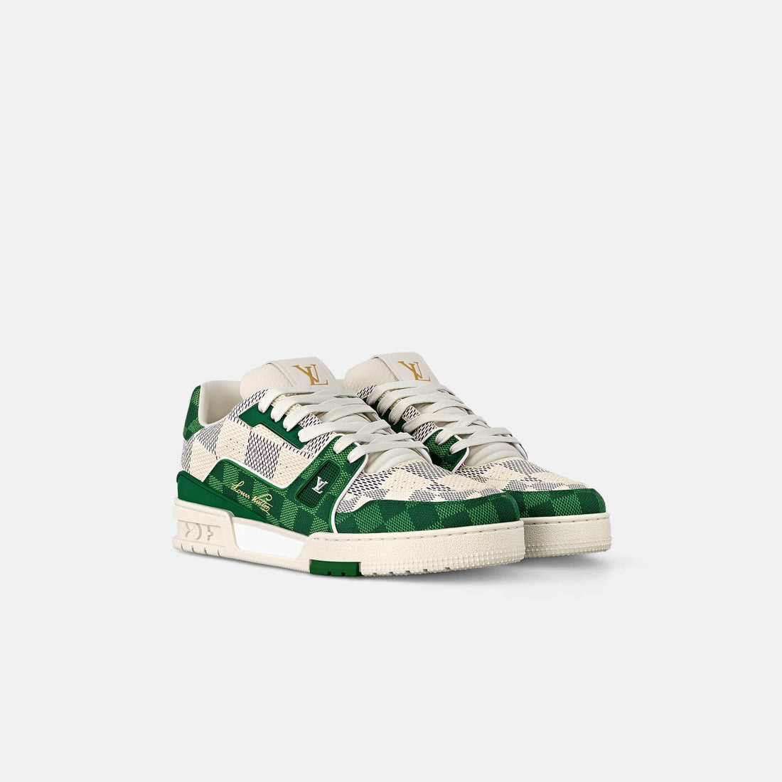 LV Trainer Sneaker Damier Grained Calf Leather