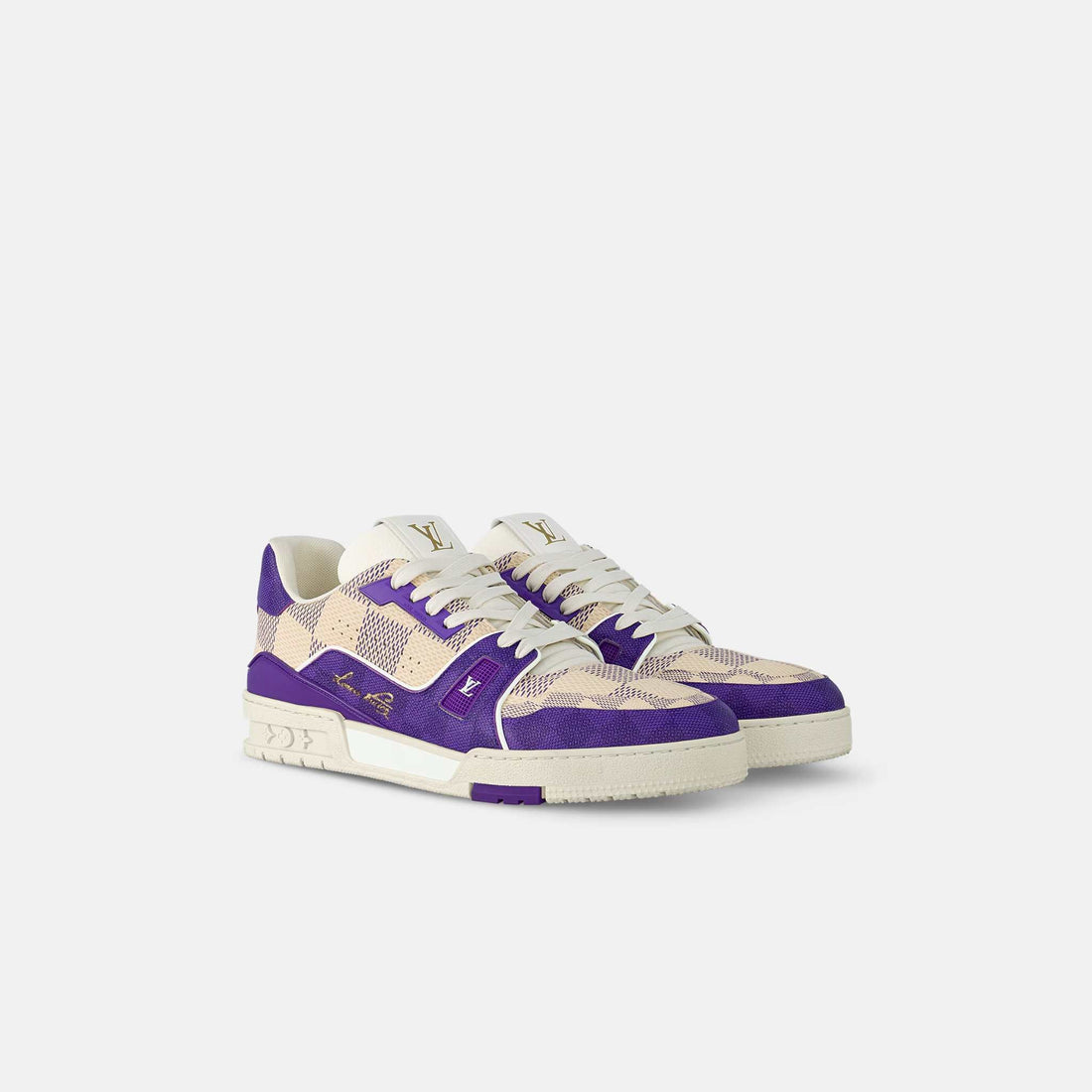 LV Trainer Sneaker Damier Grained Calf Leather