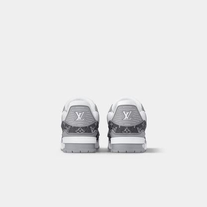 LV Trainers Monogram Denim and Monogram Calf Leather